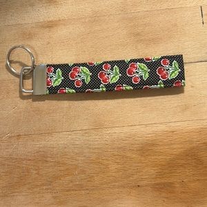 Cherries Handmade Keychain